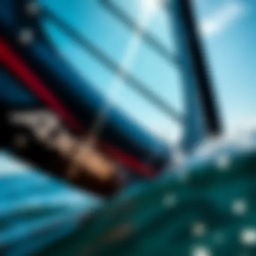 Sleek Design of Axis 1150 Foil Detailed view of the Axis 1150 foil showcasing its sleek design and craftsmanship