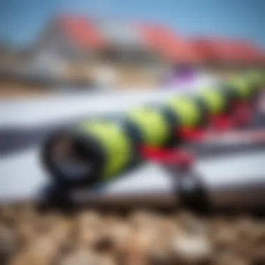 Construction Materials of the Cabrinha Double Agent Kite Detailed look at the construction materials used in the Cabrinha Double Agent kite.