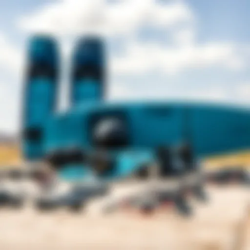 Detailed Overview of Foil Board Components Foil board kit components displayed on a surface