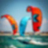 High-performance kites designed for kitesurfing