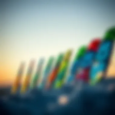 Diverse Models to Suit Every Adventure Variety of electric foils displayed for comparison