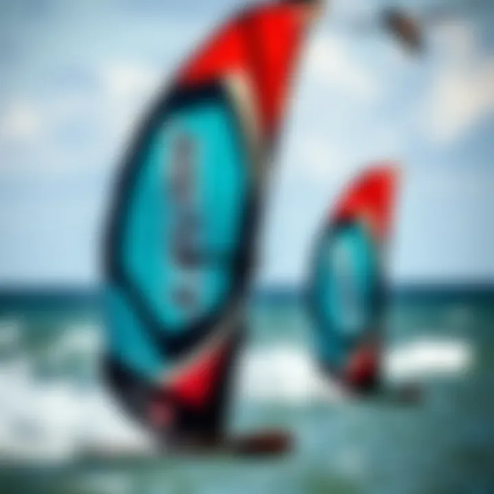 Innovative Designs of Airush Kites Airush Kites showcasing innovative designs