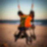 High-performance kiteboarding harness showcasing innovative design