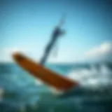 Close-up of Liquid Force Foil showcasing its aerodynamic design