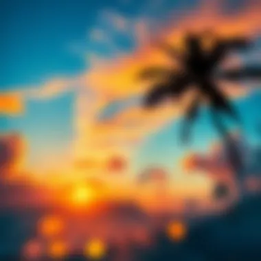 Serene Sunset Over Mokuleia Sunset over Mokuleia, highlighting the serene beauty of the landscape.