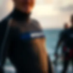 Patagonia wetsuit showcasing innovative design features