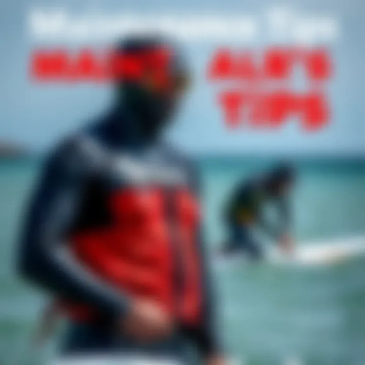 Care tips for maintaining Patagonia wetsuits displayed visually