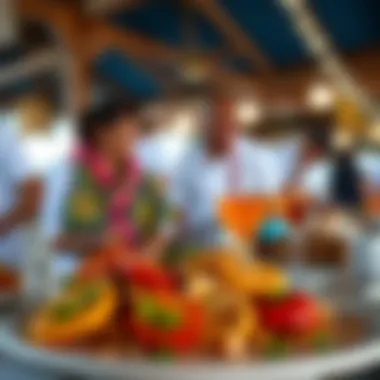 Savoring Saipan: A Journey Through Local Flavors A diverse dining experience featuring local cuisine in Saipan