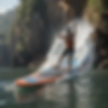 Diverse Experiences with the Armstrong Wing SUP Diverse range of users enjoying Armstrong Wing SUP in various environments