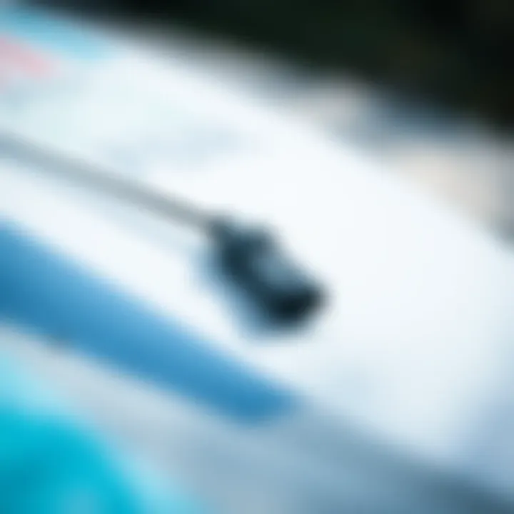 A close-up of the foil and board showcasing material quality and design