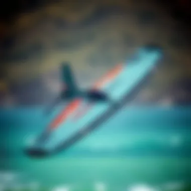 Intricate Design of the Cabrinha Crosswing A detailed view of the Cabrinha Crosswing showcasing its intricate design.