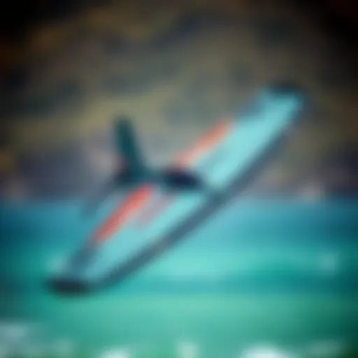 Intricate Design of the Cabrinha Crosswing A detailed view of the Cabrinha Crosswing showcasing its intricate design.