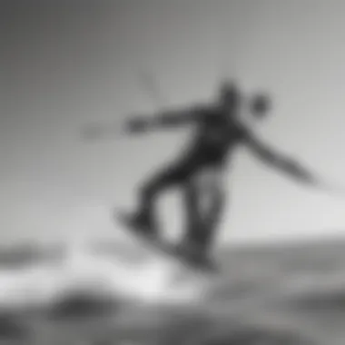 Duotone Evo 12M in Action Duotone Evo 12M in action during kiteboarding