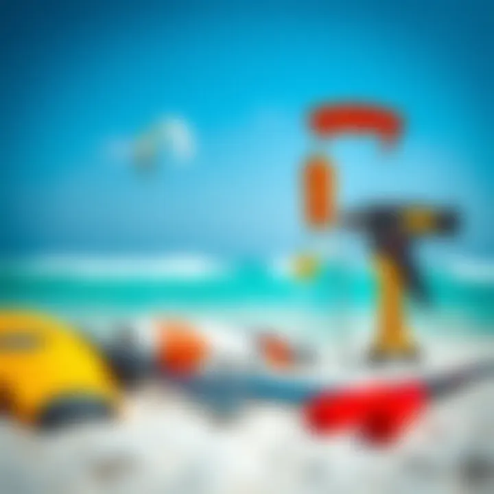 Essential Safety and Maintenance Practices Safety gear and maintenance tools for wind foils