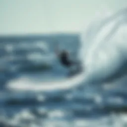 Dynamic fluid interactions in kiteboarding