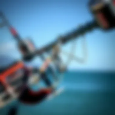 Close-up view of an engine spreader bar showcasing its intricate design