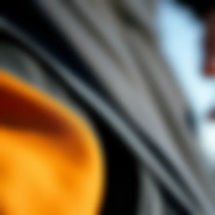 Innovative Wetsuit Fabric Close-up view of wetsuit fabric showcasing flexibility and durability