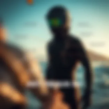 Key Features of Wetsuit 54 Diagram illustrating key features of a modern wetsuit