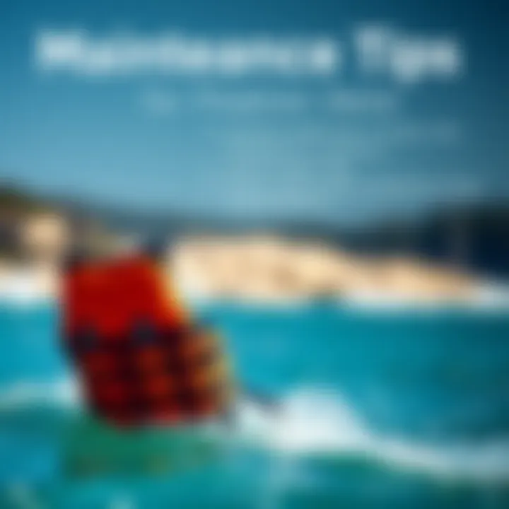 An infographic showing maintenance tips for flotation vests.