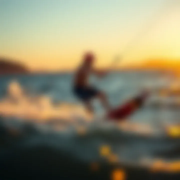 User-friendly features of the Naish Wingsurfer demonstrated in action