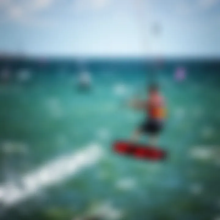 Dynamic Action of Slingshot GT Kite Dynamic action shot of the Slingshot GT kite in the air