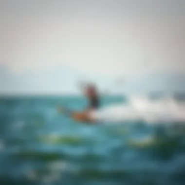 Slingshot Wing Board in action on the water