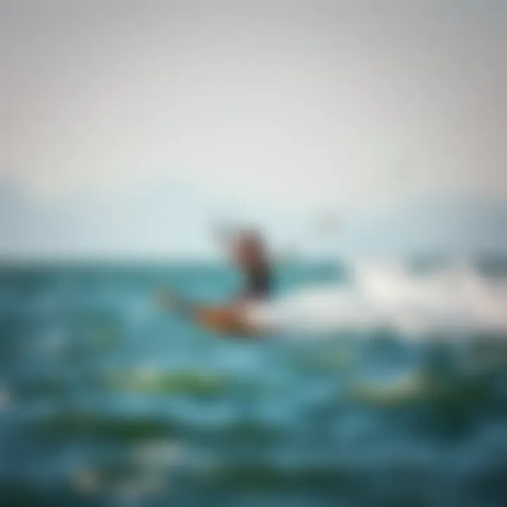 Slingshot Wing Board in action on the water