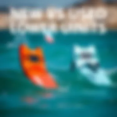 New vs Used Lower Units: Key Differences Side-by-side comparison of new and used lower units in kiteboarding