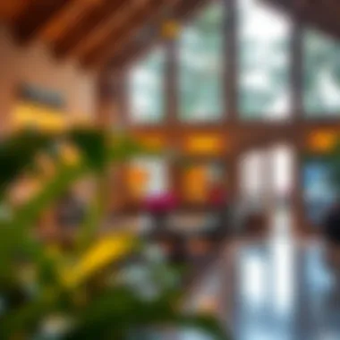 Cozy Hotel Lobby in San Carlos Inside a cozy hotel lobby in San Carlos, emphasizing local decor and ambiance