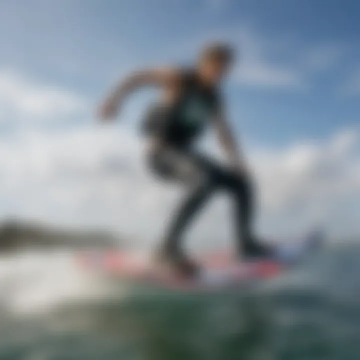 Flysurfer Mojo in action on the water