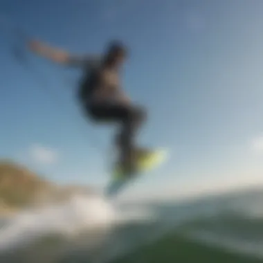 A variety of riders using the Flysurfer Mojo