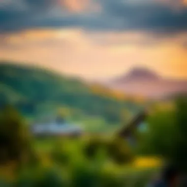 Local geography of Fond du Lac influencing weather patterns, featuring hills and lakes