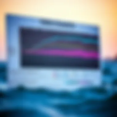 Tide charts for water sports planning