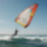 Different types of kite surfing lines laid out for comparison