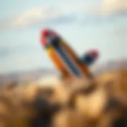 Diverse kiteboard designs showcasing innovation and creativity