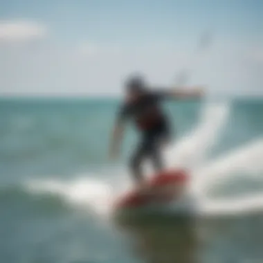 Safety measures in kitesurfing instruction