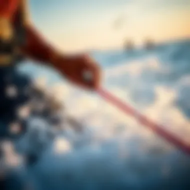 Essential Maintenance for Kitesurfing Lines Maintenance tips for kitesurfing lines displayed visually