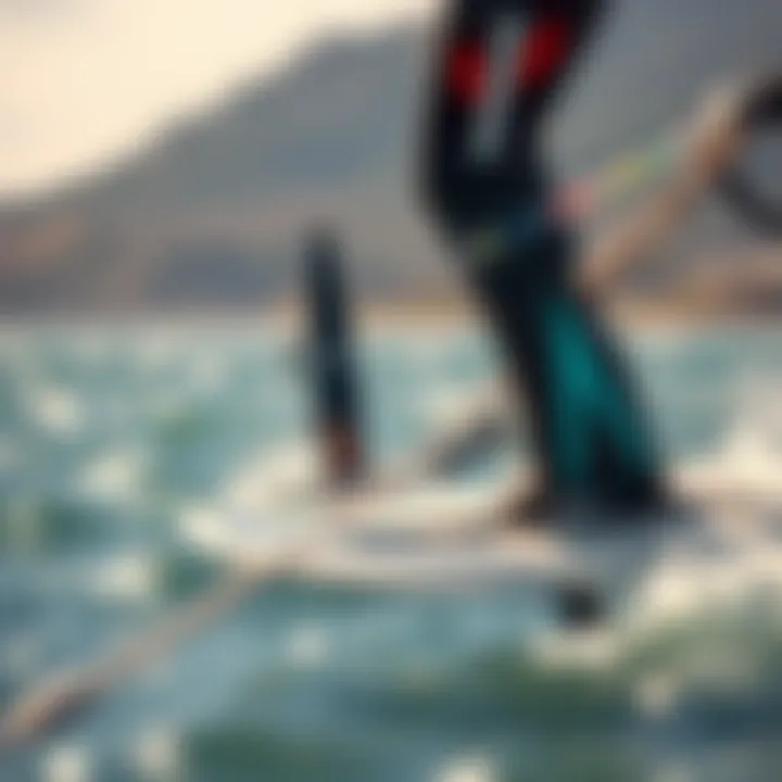 Comparison of different hydrofoil models for kiteboarding