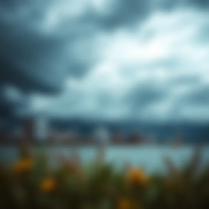 Annapolis Skyline Before a Storm Annapolis skyline with storm clouds approaching