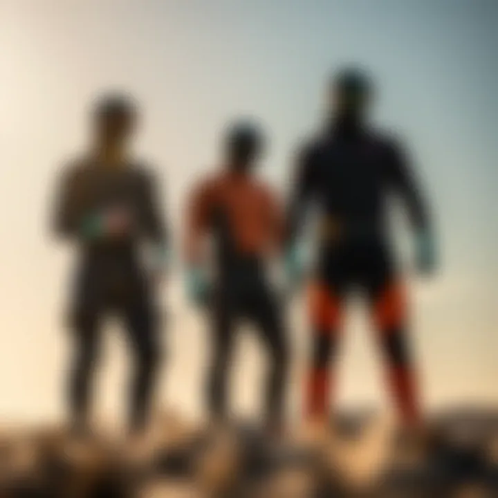 Comparison chart of Ocean Rodeo Heat Drysuit with other popular drysuits in the market