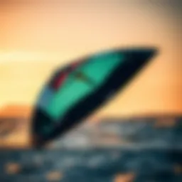 High-performance kite designed for extreme wind conditions