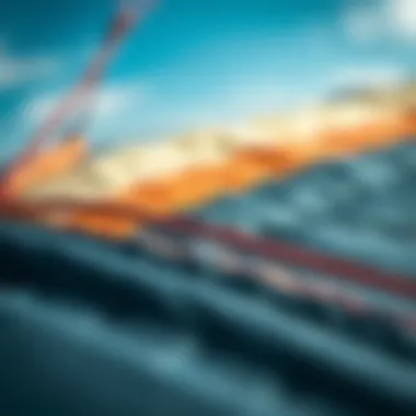 Close-up of high-quality materials used in kite construction