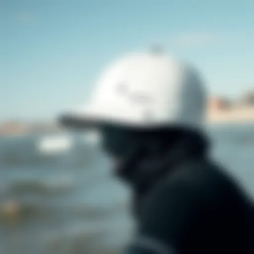 Innovative waterproof floating hat designed for kiteboarding