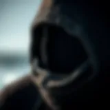 Close-up of a 3mm wetsuit hood showcasing its material and stitching