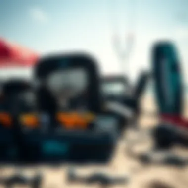 Innovative LiquidForce equipment showcased on the beach