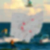 Detailed Ohio wind direction map highlighting key kiteboarding zones