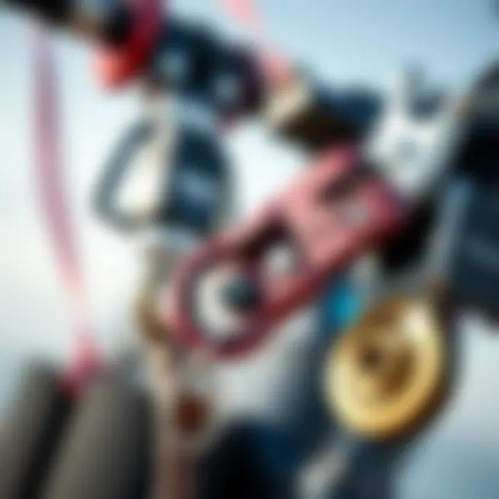 Types of quick release mechanisms in kiteboarding gear