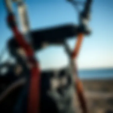 Safety features integrated into the Ion kite harness for enhanced protection