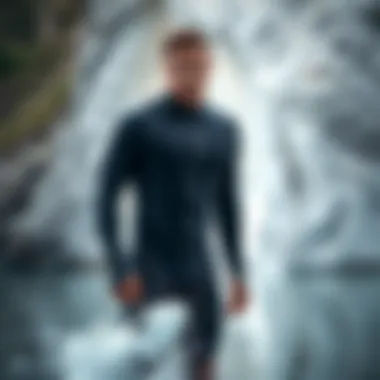 Exploring the Design Innovations of Front Zip Wetsuits Front zip wetsuit showcasing advanced design features