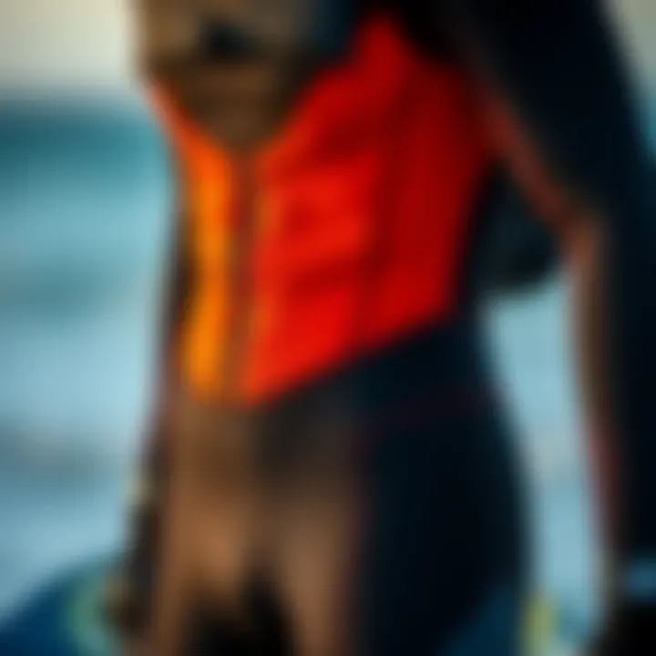 Pro Limit wetsuit showcasing unique features